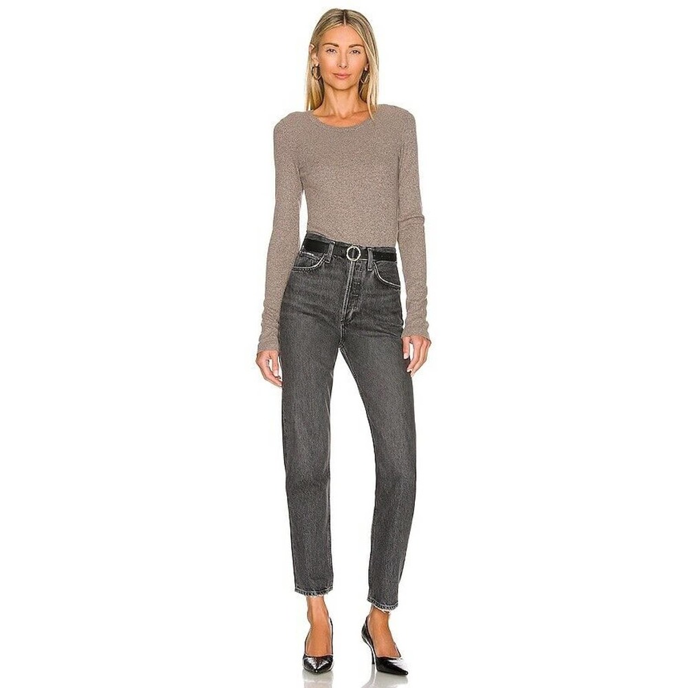AGOLDE 90s Pinch Waist Organic Grown Cotton In Underground Wash Jeans 23